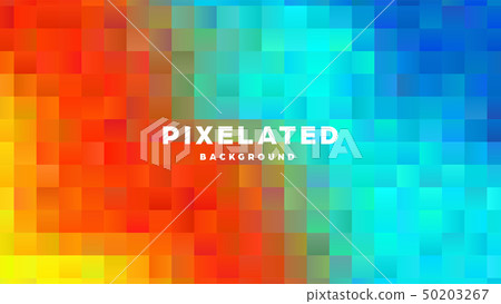 Polygonal abstract background with squares. Colorful gradient design. Low poly geometric rectangle Polygonal abstract background with squares. Colorful gradient design. Low poly geometric rectangle 50203267