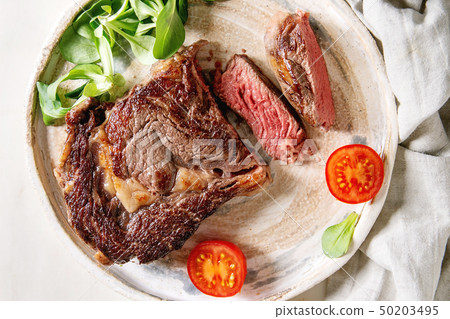 Grilled beef steak Grilled beef steak 50203495