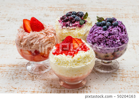 亞洲刨冰刨冰亞洲水果 50204163