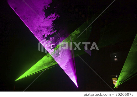 futuristic lights. Cyberpunk background. Abstract 50206073