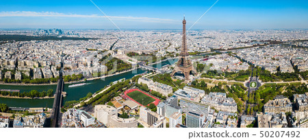 Paris aerial panoramic view, France Paris aerial panoramic view, France 50207492