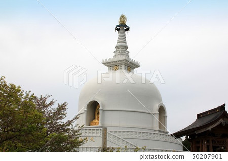 Japan Sanmyohoji Fukuoka Stupa 50207901