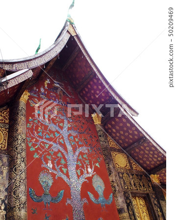 beautiful XIENGTHONG Temple in LUANG PRABANG beautiful XIENGTHONG Temple in LUANG PRABANG 50209469
