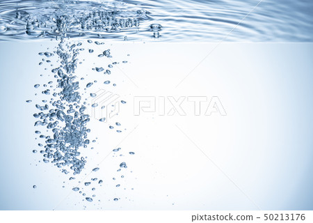 Underwater Bubbles Copy Space 50213176