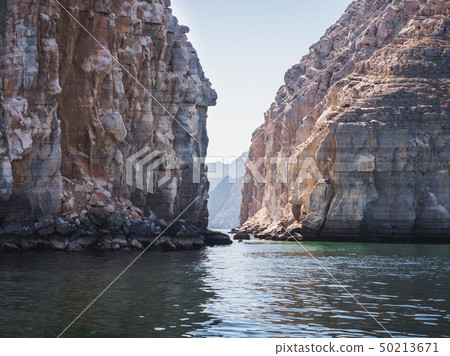 Khasab. Oman Fjords. View from the boat Khasab. Oman Fjords. View from the boat 50213671