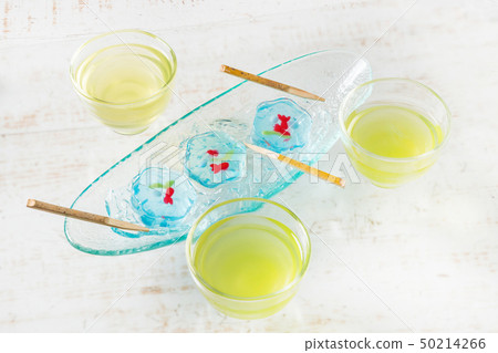 Cold jelly Japanese jelly sweets Cold jelly Japanese jelly sweets 50214266