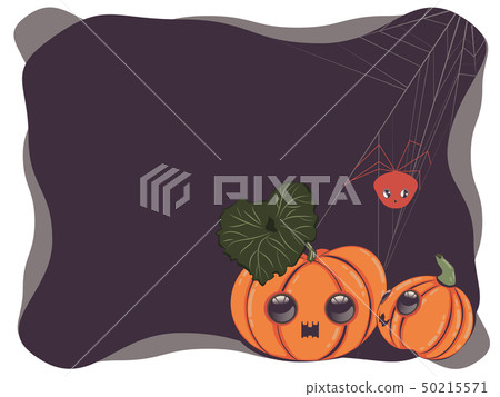Cute pumpkin banner Cute pumpkin banner 50215571