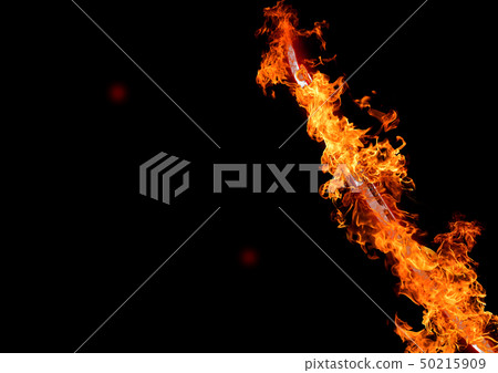 Flame sword - Stock Illustration [50215909] - PIXTA