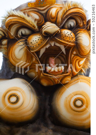 Ogoh statues Ngrupuk parade, Bali 50216463