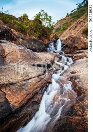 Waterfall near Munnar in Kerala 50216625