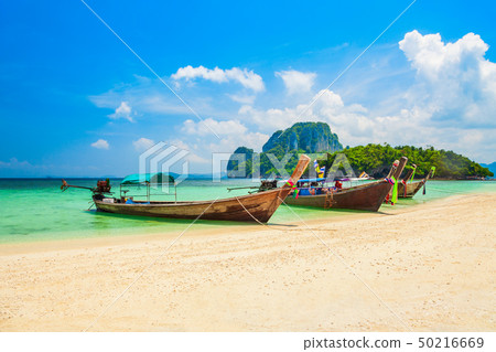 Clear water beach in Thailand 50216669