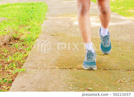 running feet male in runner jogging exercise 50221037