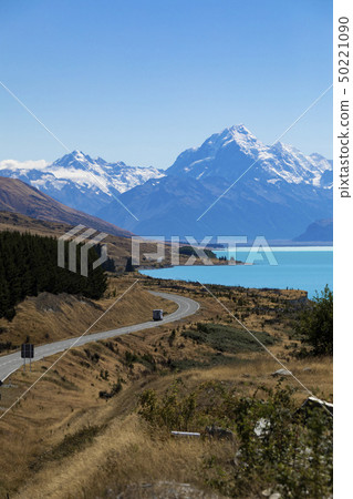 新西蘭的景色堪薩斯山 50221090