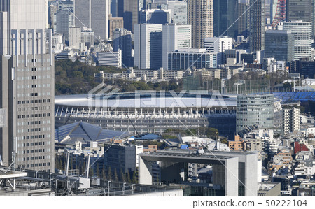 Tokyo cityscape in Japan I want to see the new National Stadium etc. Tokyo cityscape in Japan I want to see the new National Stadium etc. 50222104