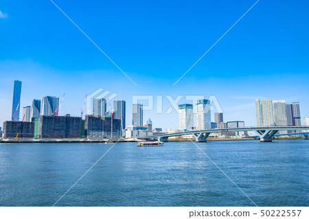 [東京]從豐洲古里公園景觀 50222557