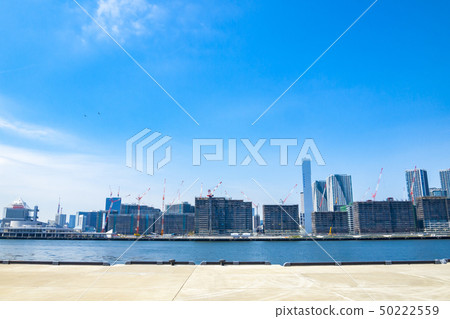 [東京]從豐洲古里公園景觀 50222559