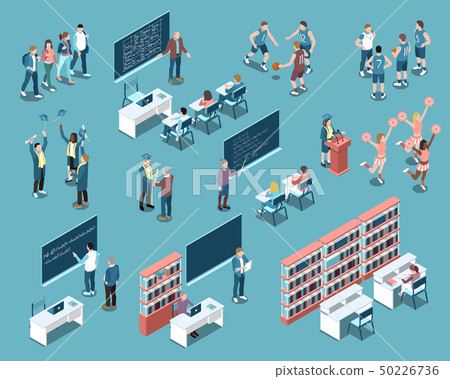 University Isometric Set 50226736