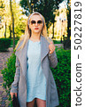 young woman in city 50227819