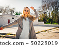 young woman in  city 50228019