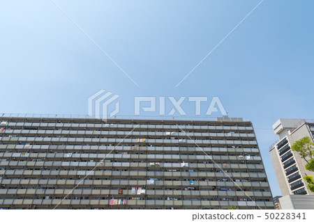 Retro housing complex 50228341