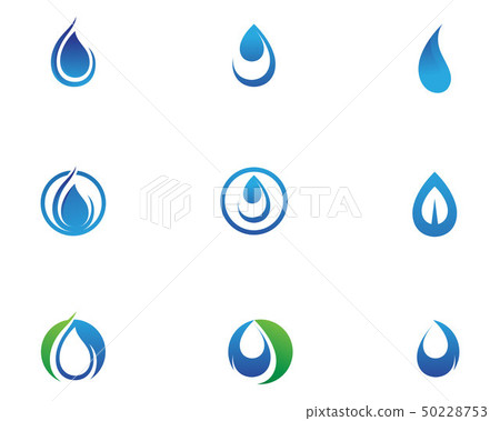 Water drop Logo Template vector Water drop Logo Template vector 50228753