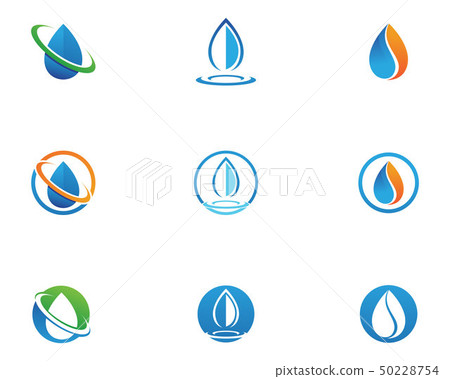 Water drop Logo Template vector Water drop Logo Template vector 50228754