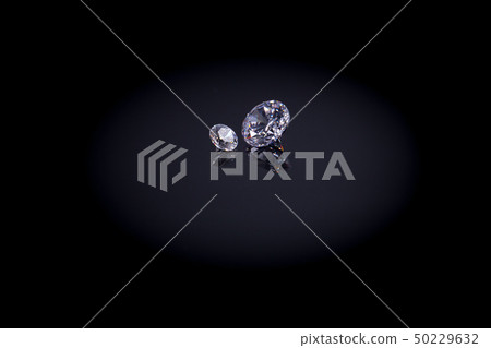 Two beautiful crystals on a deep black Two beautiful crystals on a deep black 50229632