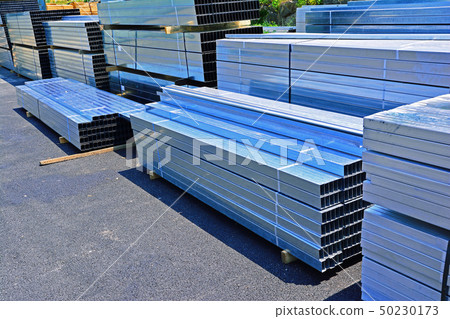Aluminum square pipe warehouse widely used for construction, construction, interior materials 50230173