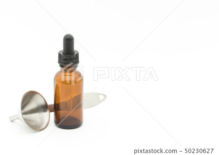Tea bottle with a dropper and a funnel with a handle Blackout bottle Tea bottle 50230627