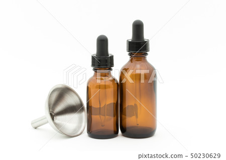 Tea bottle with a dropper and a funnel with a handle Blackout bottle Tea bottle 50230629