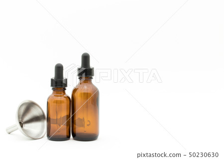 Tea bottle with a dropper and a funnel with a handle Blackout bottle Tea bottle 50230630