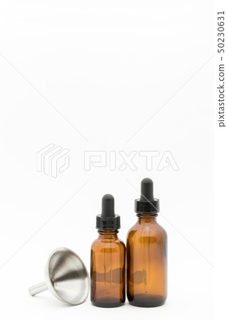 Tea bottle with a dropper and a funnel with a handle Blackout bottle Tea bottle 50230631