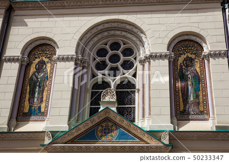 Facade of the historic Greek Catholic Co-cathedral 50233347