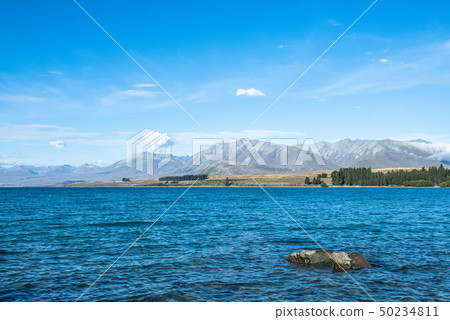 Lake Tekapo in fine weather 50234811