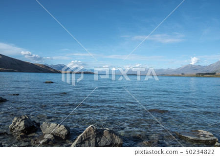 特卡波湖天氣晴朗 50234822