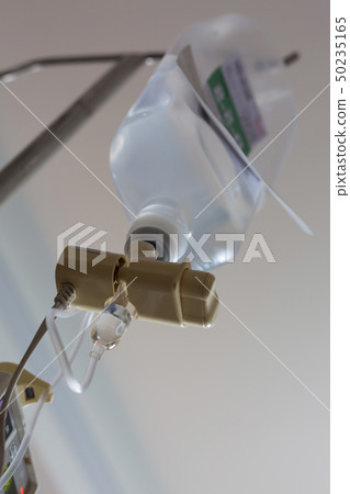Infusion IV drip saline solution bottle 50235165