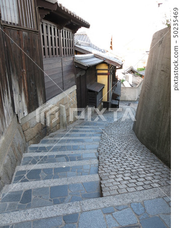 Stairs in the alley of Tonoura (horizon stairs) Stairs in the alley of Tonoura (horizon stairs) 50235469