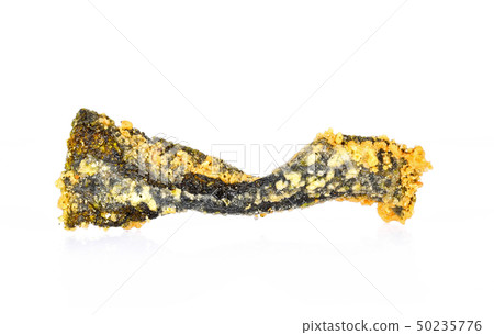 Crispy Seaweed isolate on white background Crispy Seaweed isolate on white background 50235776