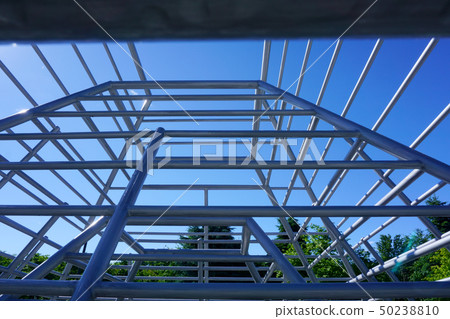 Jungle gym in the park Jungle gym in the park 50238810