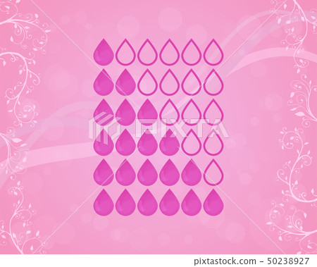 Set of drops. 50238927