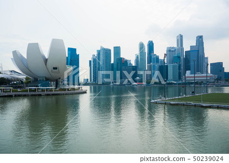 海外旅遊，東南亞，新加坡，新加坡濱海灣。 50239024