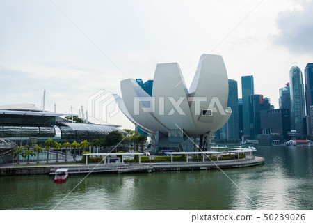 海外旅遊，東南亞，新加坡，新加坡濱海灣。 50239026