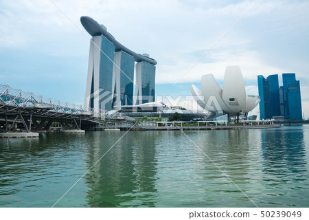 Overseas travel, Southeast Asia, Singapore, Singapore Marina Bay. 50239049