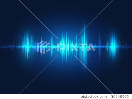 line soundwave abstract background line soundwave abstract background 50240995