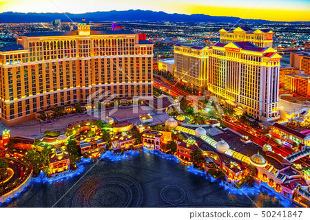 Casino, hotel and resort-Bellagio. Las Vegas. Casino, hotel and resort-Bellagio. Las Vegas. 50241847