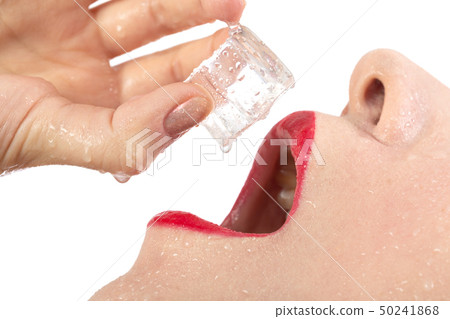 ice over lips ice over lips 50241868