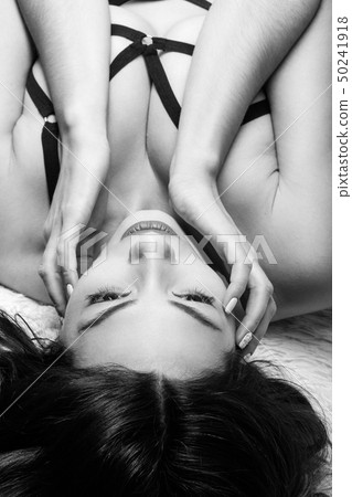 sensual aroused woman 50241918