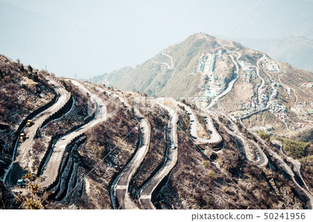 Zuluk Silk Route - Winding road Tibet to India 50241956