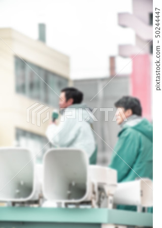 Street speech (bokeh expression) 50244447