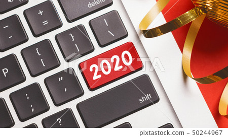 Happy new year concept 50244967